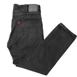 Levis 541 Athletic Taper Black Jeans Mens 38x31 Stretch Denim Classic Work